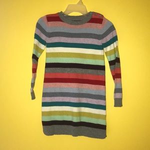 Striped Sweater Dress